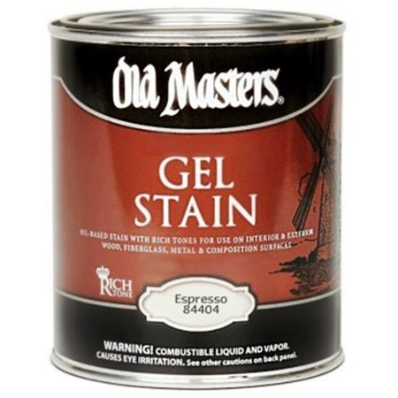 OLD MASTERS Old Masters 221575 1 qt. Espresso Gel Stain 86348844049